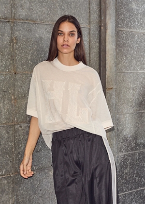 Drift HL lace tee Pearl HAUTE L'AMITIÈ 